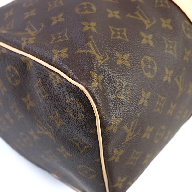 Louis Vuitton M41428 Monogram Keepall 45 Travel Bag With Keys And Cadenas Brown