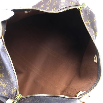 Louis Vuitton M41428 Monogram Keepall 45 Travel Bag With Keys And Cadenas Brown