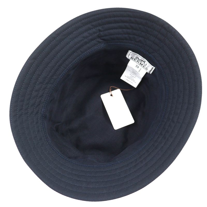 Hermes Fred Stitch Fred Stitch 100% Cotton Bucket Hat Purchased March 2025