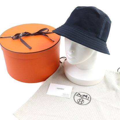 Hermes Fred Stitch Fred Stitch 100% Cotton Bucket Hat Purchased March 2025