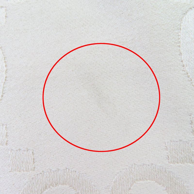 Gucci 795551 Wool Silk GG Jacquard Large Blanket Shawl Beige 135 X 180cm