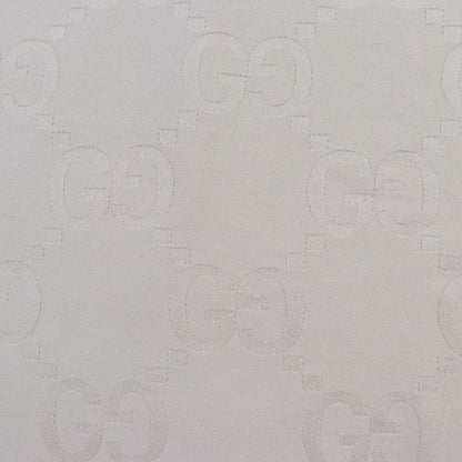 Gucci 795551 Wool Silk GG Jacquard Large Blanket Shawl Beige 135 X 180cm