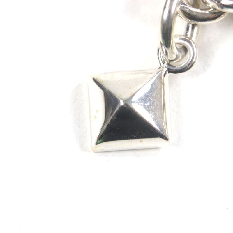 Hermes Amulet 7 925 Serie Cadenas Medor Chaine D'ancre Horsebit Etrier