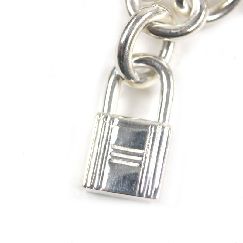 Hermes Amulet 7 925 Serie Cadenas Medor Chaine D'ancre Horsebit Etrier