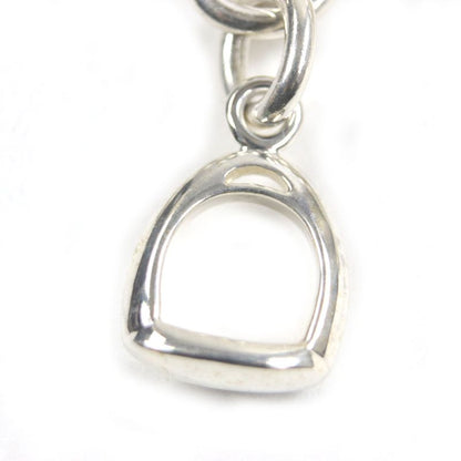 Hermes Amulet 7 925 Serie Cadenas Medor Chaine D'ancre Horsebit Etrier