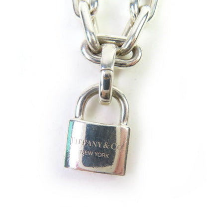 Tiffany & Co Hardware Pearl Lock Bracelet Medium Ag925 Silver With