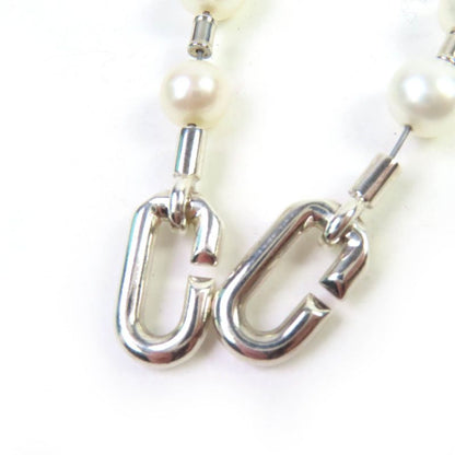 Tiffany & Co Hardware Pearl Lock Bracelet Medium Ag925 Silver With