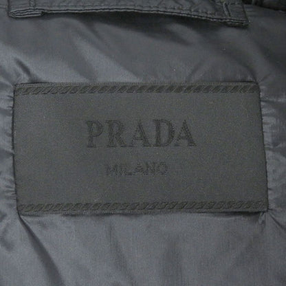 Prada Sgb608 Triangle Logo Triangle Plate Stand Collar Down Jacket Blouson