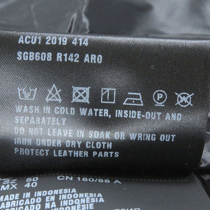 Prada Sgb608 Triangle Logo Triangle Plate Stand Collar Down Jacket Blouson