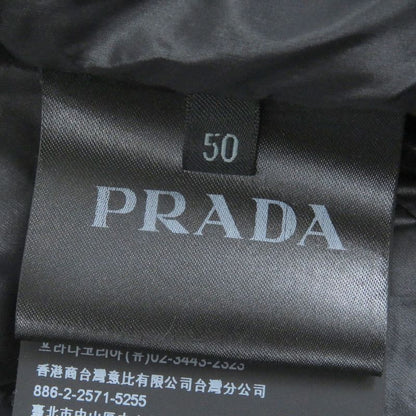 Prada Sgb608 Triangle Logo Triangle Plate Stand Collar Down Jacket Blouson