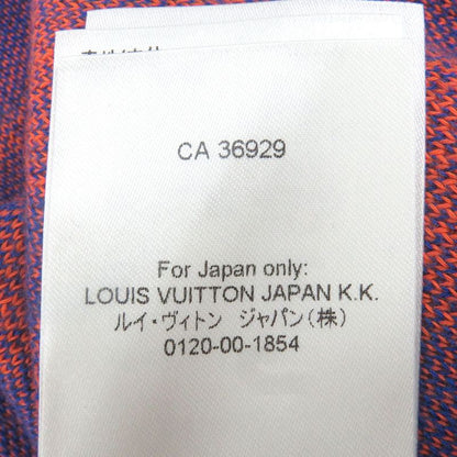 Louis Vuitton 23SS Jazz Flyer 100% Cotton Short Sleeve Knit Orange Blue XL