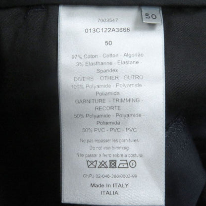 DIOR Homme 013c122a3866 Stretch Cargo Long Pants Logo Patch Cargo Pants
