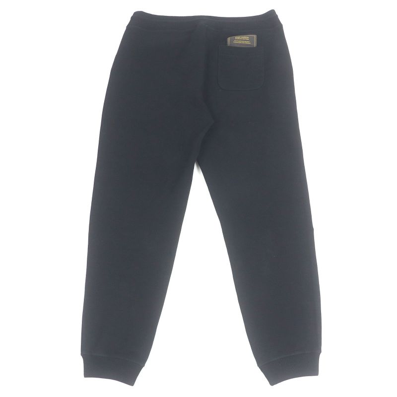 Louis Vuitton 22AW Staples Edition Logo Plate Sweatpants Jogger Pants Black L