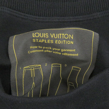 Louis Vuitton 22AW Staples Edition Logo Plate Sweatpants Jogger Pants Black L