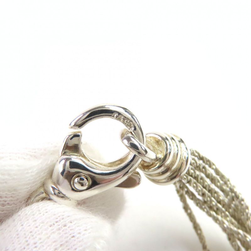 Tiffany & Co Vintage Multi-strand Necklace Rare Sv925 Lapis Lazuli Accessory