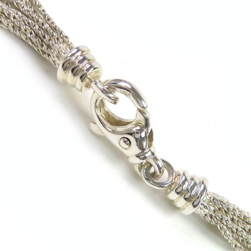 Tiffany & Co Vintage Multi-strand Necklace Rare Sv925 Lapis Lazuli Accessory