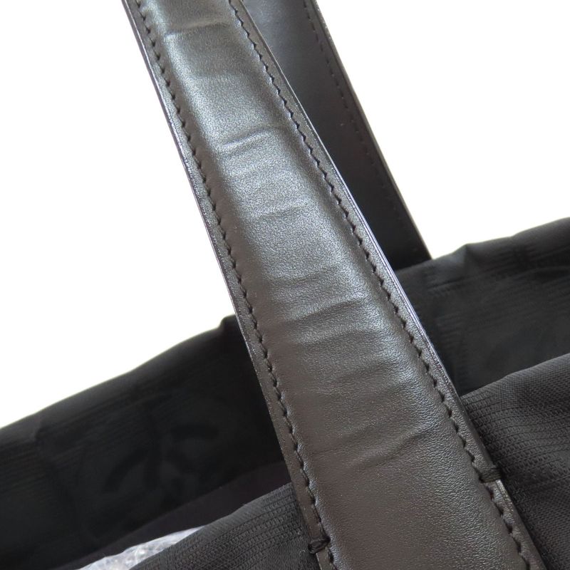 Chanel New Travel MM Tote Bag Nylon Jacquard Women