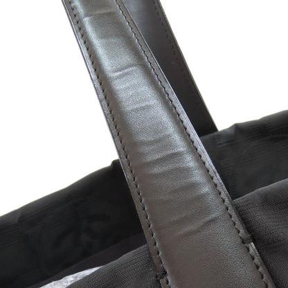Chanel New Travel MM Tote Bag Nylon Jacquard Women