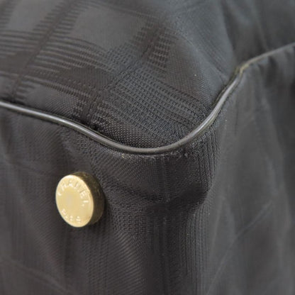 Chanel New Travel MM Tote Bag Nylon Jacquard Women