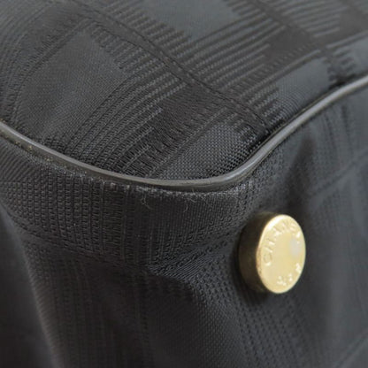 Chanel New Travel MM Tote Bag Nylon Jacquard Women