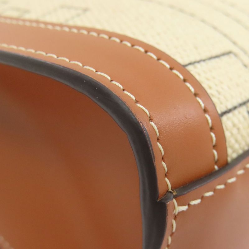 Celine Vertical Cabas 2WAY Tote Bag Canvas Women