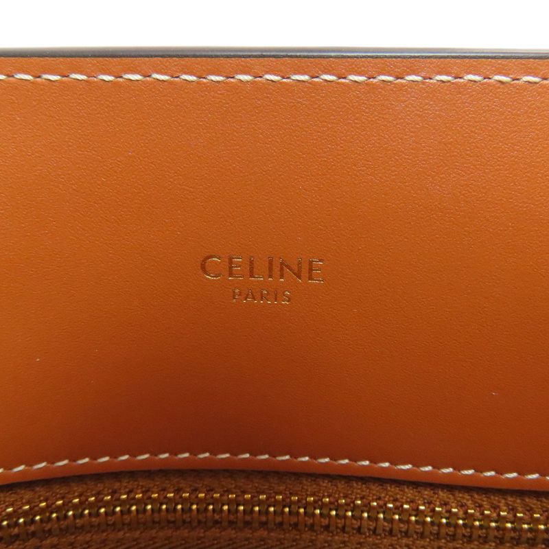 Celine Vertical Cabas 2WAY Tote Bag Canvas Women