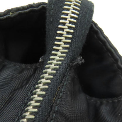 Prada Logo Hardware Chain Shoulder Tote Bag Nylon Women