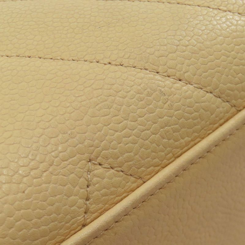 Chanel V-stitch Tote Bag Grained Calfskin Women