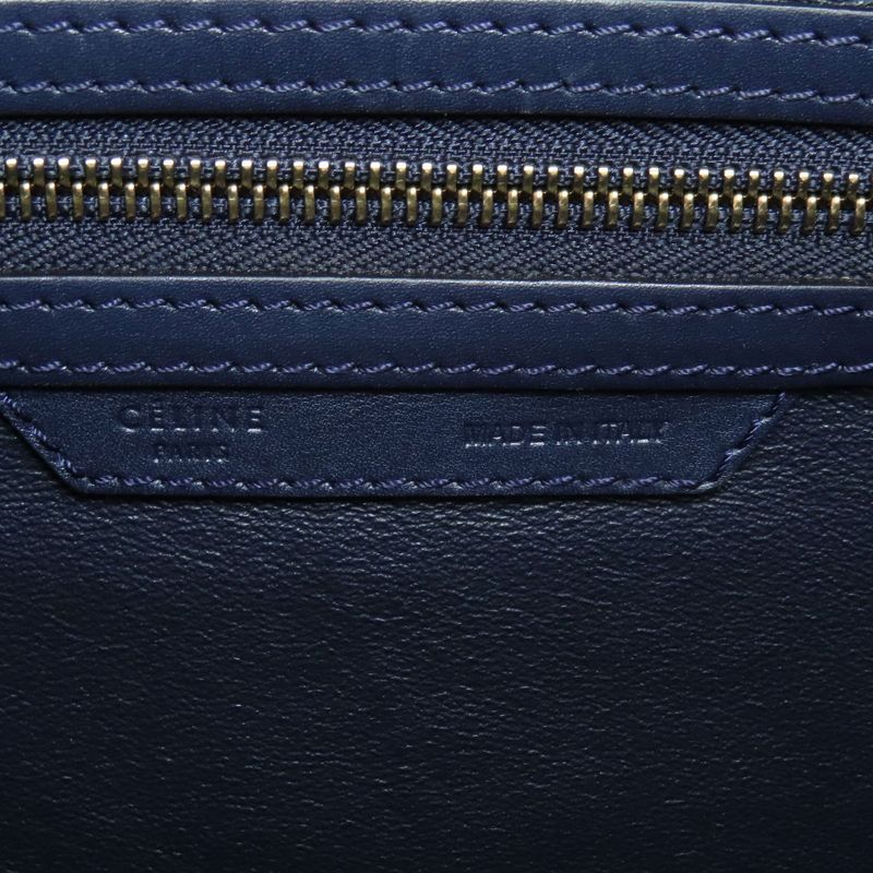 Celine Luggage Micro Handbag Calf Suede Women