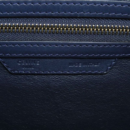 Celine Luggage Micro Handbag Calf Suede Women