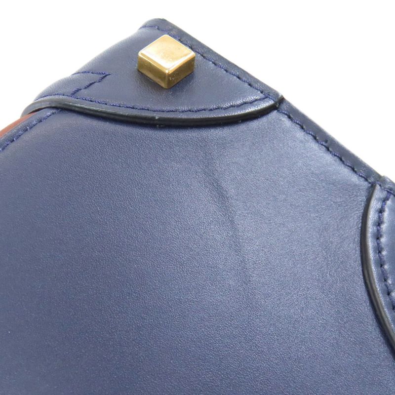 Celine Luggage Micro Handbag Calf Suede Women