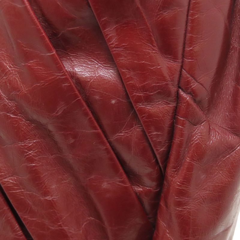 Chanel Chain Tote Coco Mark Silver Hardware Tote Bag Calf Women