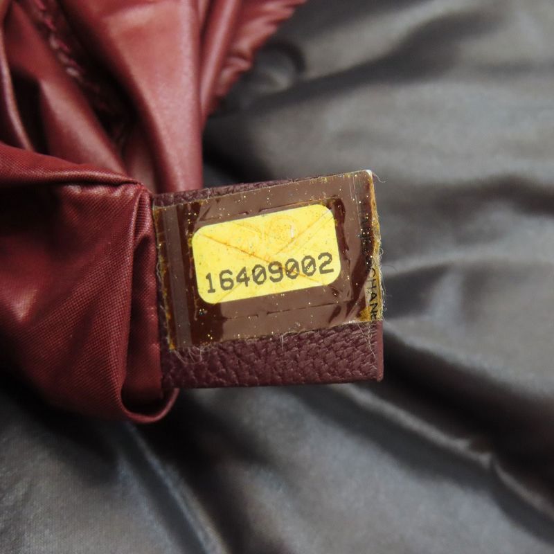 Chanel Coco Cocoon Silver Hardware Tote Bag Nylon Women