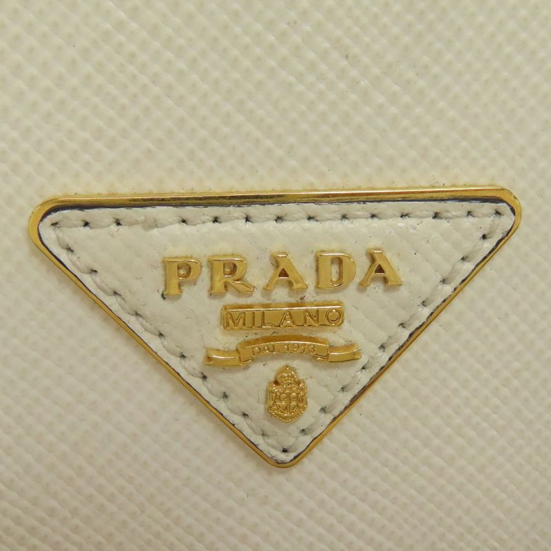 Prada 1bg887 Double Medium 2WAY Tote Bag Saffiano Women