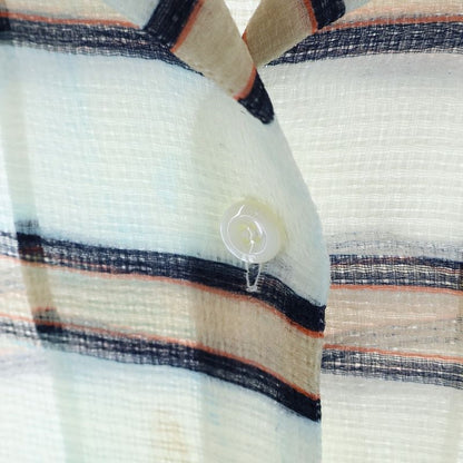 Fendi Striped Sheer Shirt Sheer Women's Fs6989 A2LB