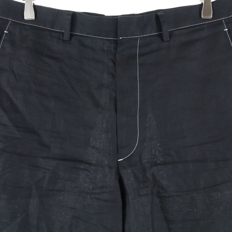 Prada 25SS Rinne Bermuda Shorts Black Up0323