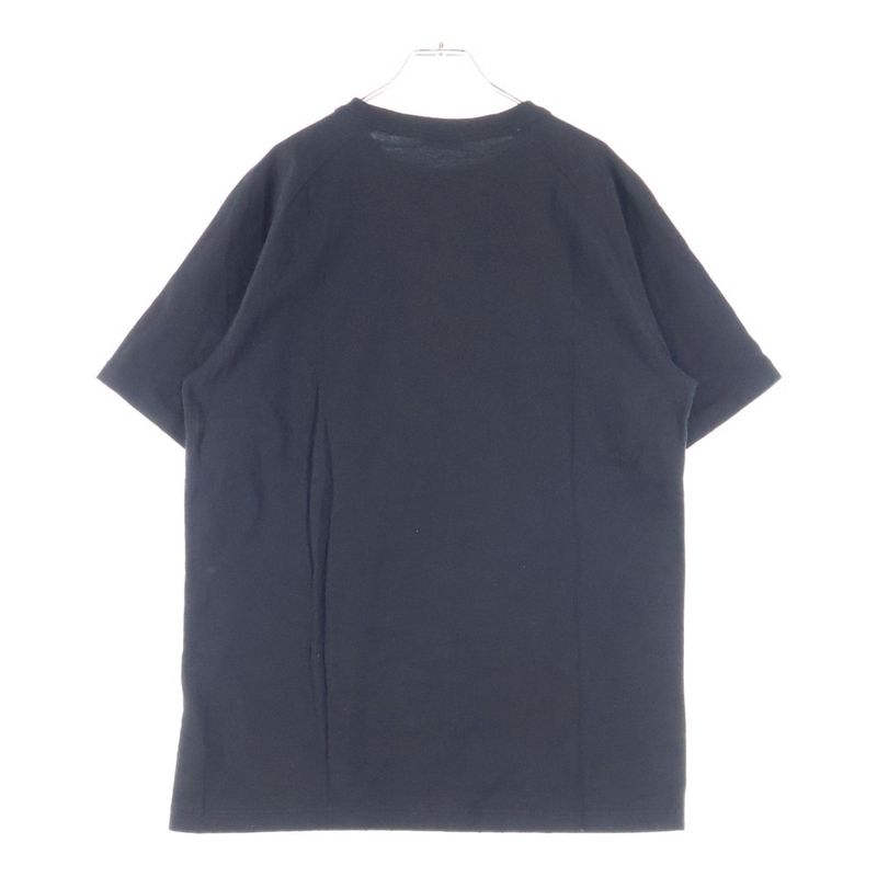 DIOR × ERL Lame Logo Embroidery Crew Neck Short Sleeve T-shirt Cut And Sewn