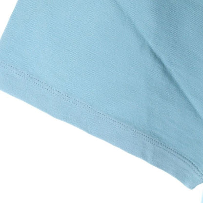 Gucci Apple Print Crew Neck Short Sleeve T-shirt Cut And Sewn Light Blue 703439