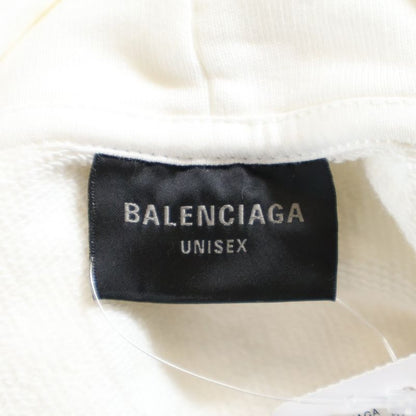 Balenciaga Paris Tropical Paris Tropical Print Pullover Hoodie White 761458 TPVM