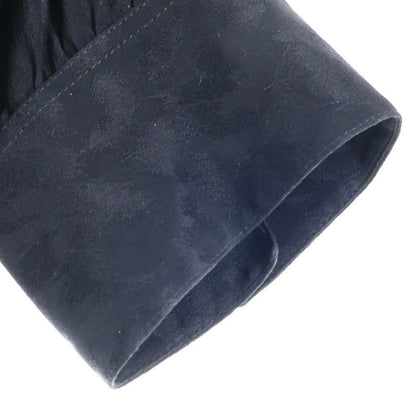 Saint Laurent Paris 22SS Leopard Pattern Silk Long Sleeve Long Sleeved Shirt