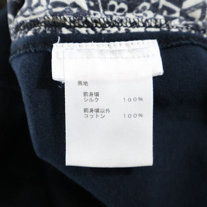 Louis Vuitton Monogram Design Two-tone Crew Neck Short Sleeve T-shirt Cut And