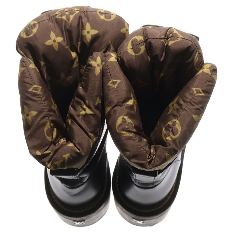 Louis Vuitton LV Boball Line Monogram Cotton Leather Nylon Ankle High Cut Short