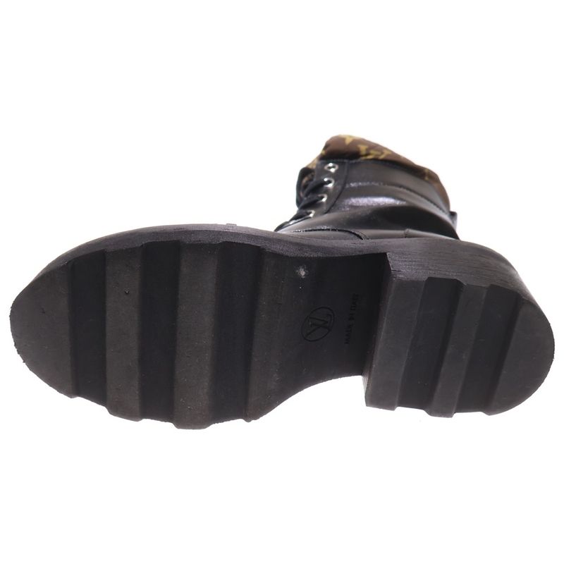 Louis Vuitton LV Boball Line Monogram Cotton Leather Nylon Ankle High Cut Short