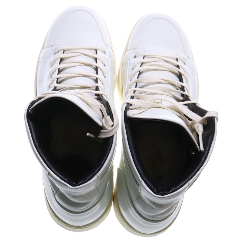 Balenciaga High Top Sneaker Leather High Cut Sneaker White