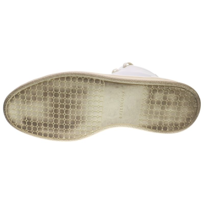 Balenciaga High Top Sneaker Leather High Cut Sneaker White