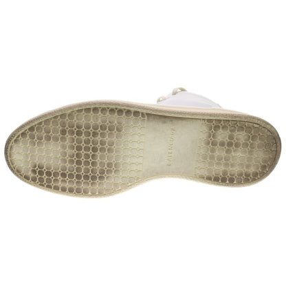 Balenciaga High Top Sneaker Leather High Cut Sneaker White