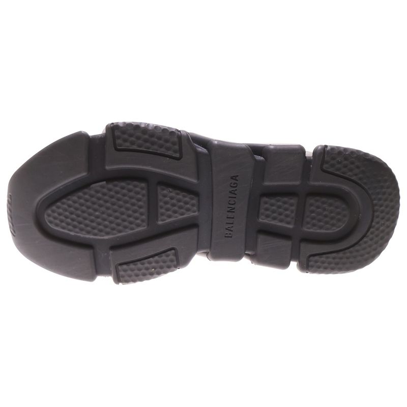 Balenciaga Speed Trainer Speed Trainer Knit High Cut Sneakers Navy 530353