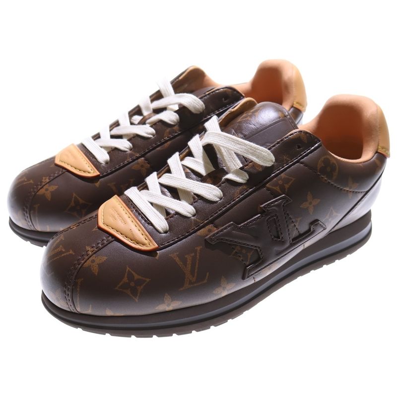 Louis Vuitton 25AW LV Buttersoft LV Buttersoft Monogram Allover Leather Low Cut