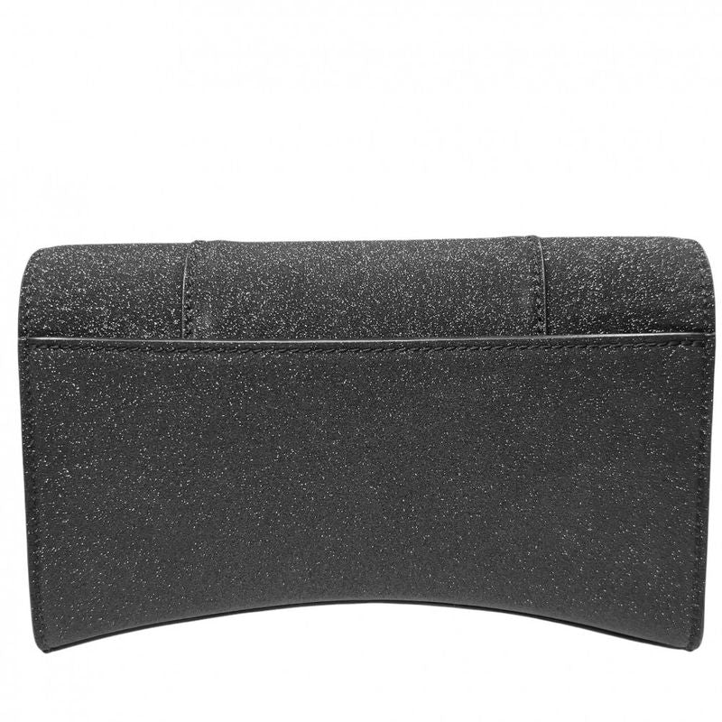 Balenciaga Chain Wallet Women's Hourglass Chain Mini Wallet Lame Shoulder Bag