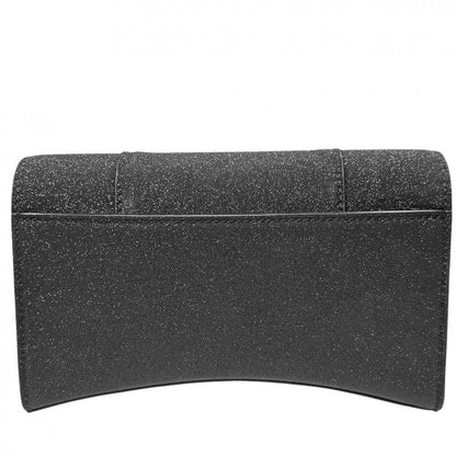 Balenciaga Chain Wallet Women's Hourglass Chain Mini Wallet Lame Shoulder Bag